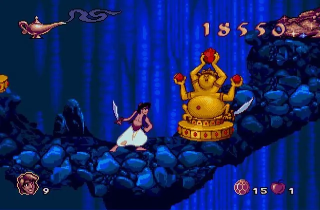 Игра Aladdin Сега