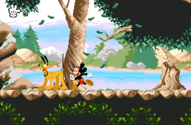 Играть онлайн в Mickey Mania — Timeless Adventures of Mickey Mouse Сега