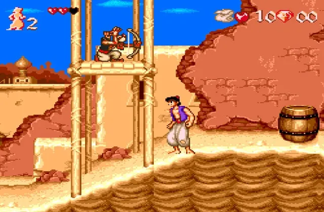 Игра Aladdin 2 Сега