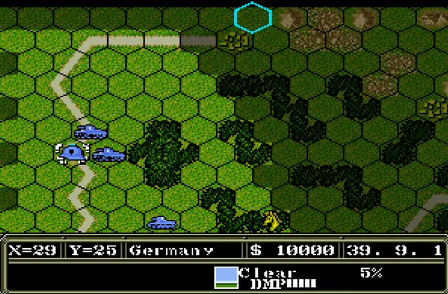 Игра Advanced Daisenryaku: Deutsch Dengeki Sakusen Сега