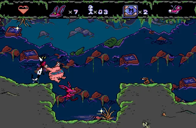 Играть онлайн в Aaahh!!! Real Monsters Сега