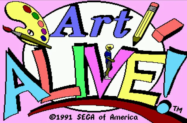 Игра Art Alive! Сега