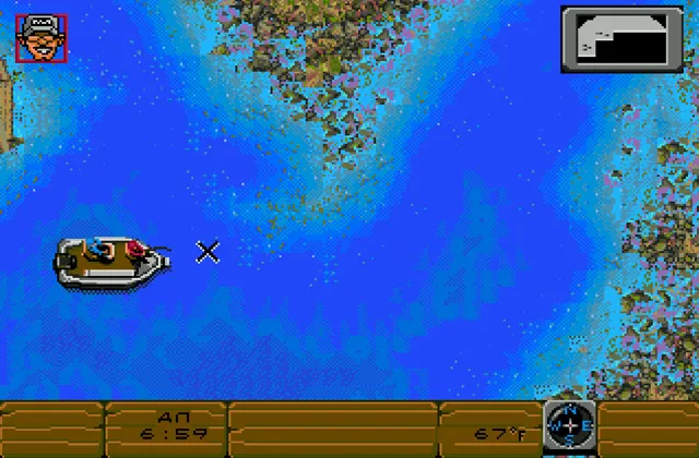 Игра Bass Masters Classic Сега