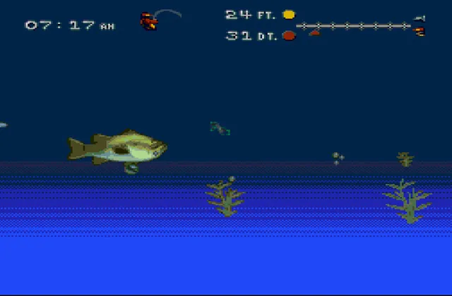 Играть онлайн в Bass Masters Classic: Pro Edition Сега