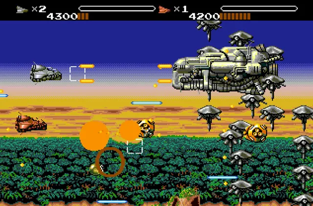 Играть онлайн в Bio-Ship Paladin Сега