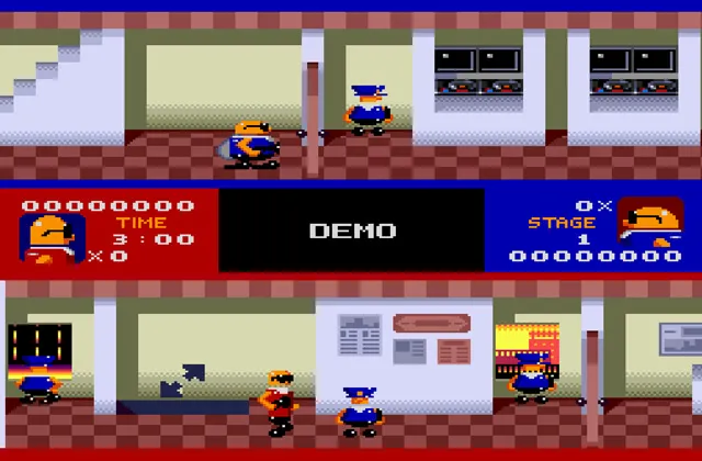 Игра Bonanza Bros. Сега