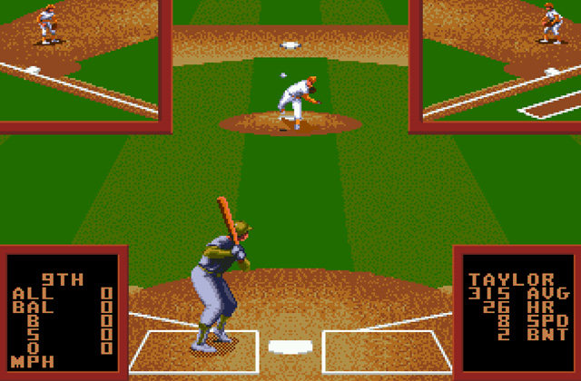 Игра Cal Ripken Jr. Baseball Сега