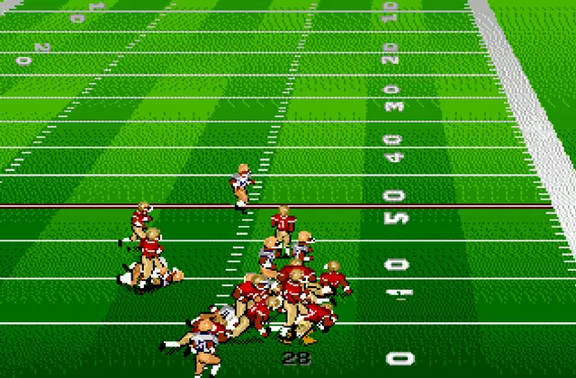 Играть онлайн в Bill Walsh College Football ’95 Сега