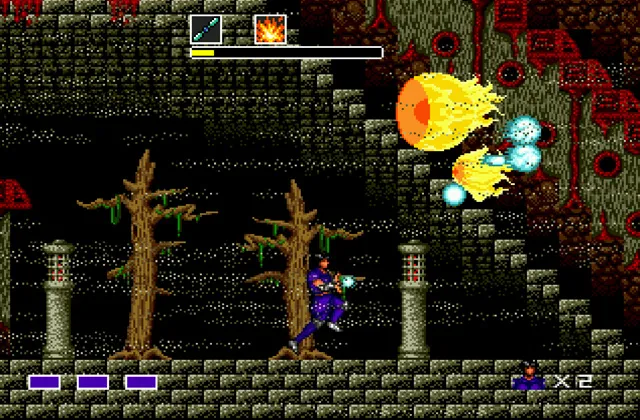 Играть онлайн в Mystic Defender Сега