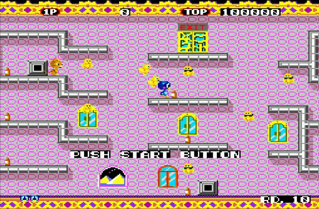 Играть онлайн в Flicky Сега