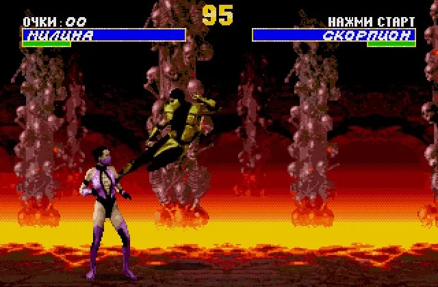 Играть онлайн в Ultimate: Mortal Kombat 3 Сега