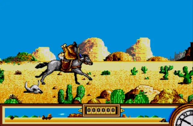 Играть онлайн в Back to the Future III Сега