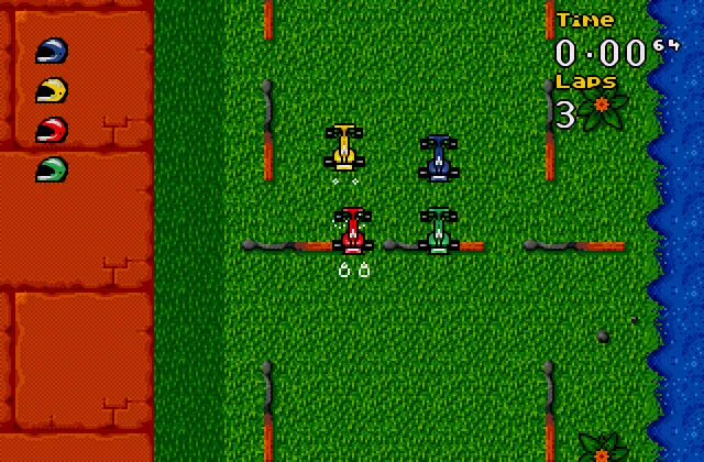 Игра Micro Machines — Turbo Tournament ’96 Сега
