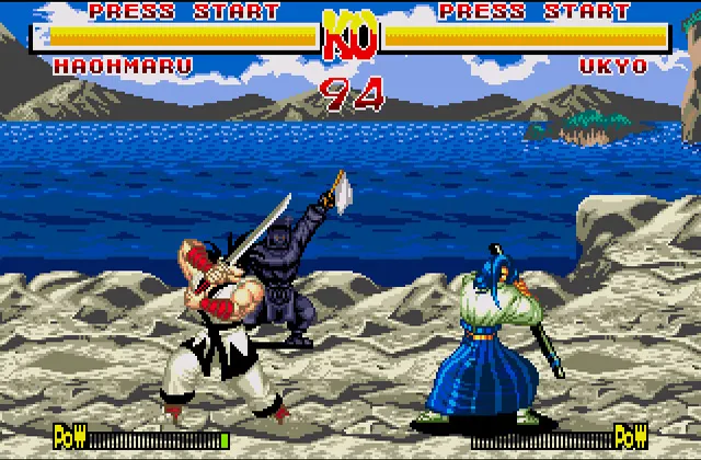 Игра Samurai Shodown Сега