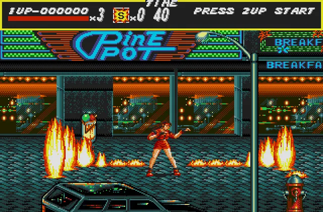 Игра Streets Of Rage (Bare Knuckle) Сега