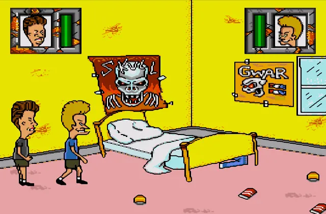 Игра Beavis And Butt-Head Сега