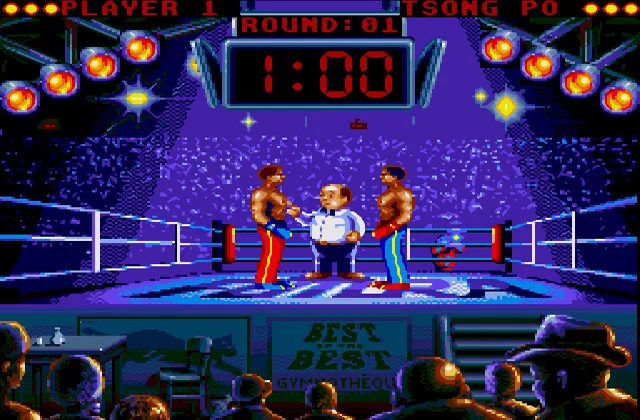 Играть онлайн в Best of the Best: Championship Karate Сега
