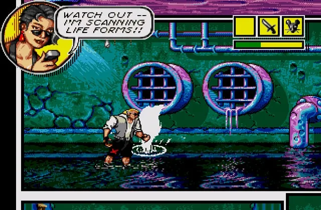 Игра Comix Zone Сега