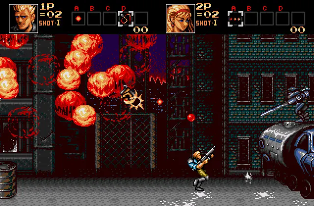 Игра Contra — Hard Corps Сега