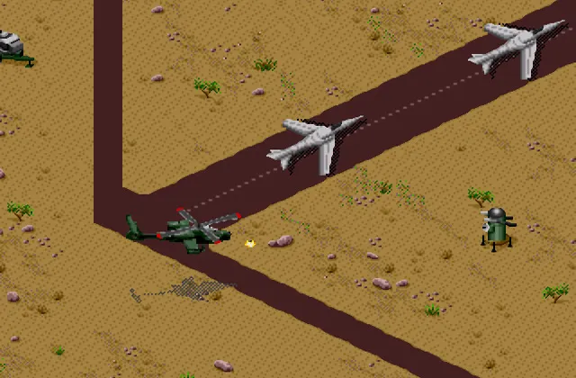 Играть онлайн в Desert Strike: Return To The Gulf Сега
