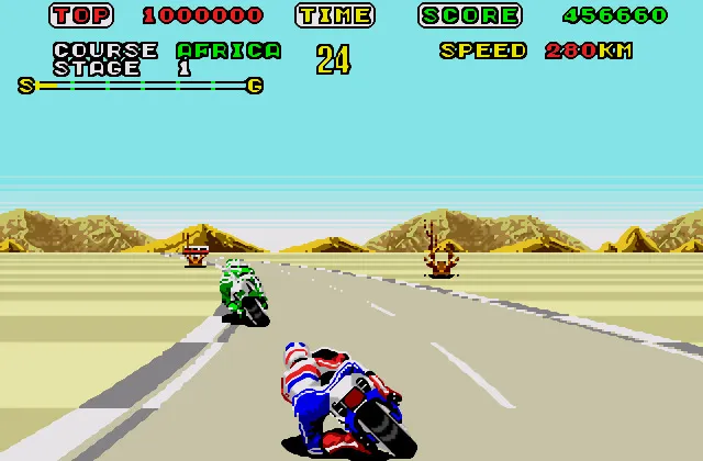 Игра Super Hang On Сега