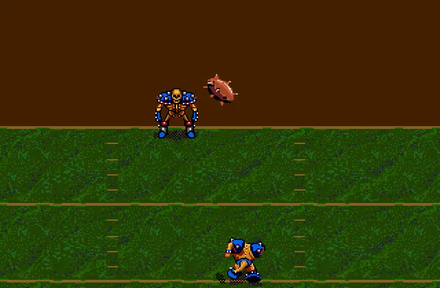 Играть онлайн в Mutant League Football Сега