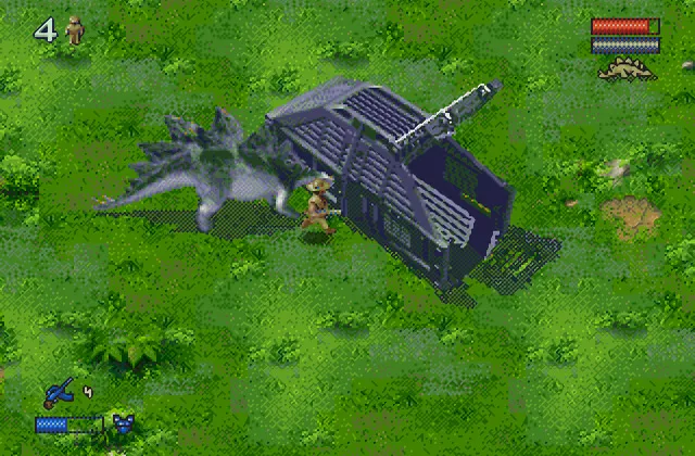 Игра Jurassic Park 2: The Lost World Сега