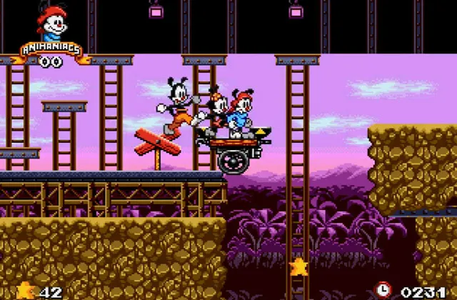 Игра Animaniacs Сега