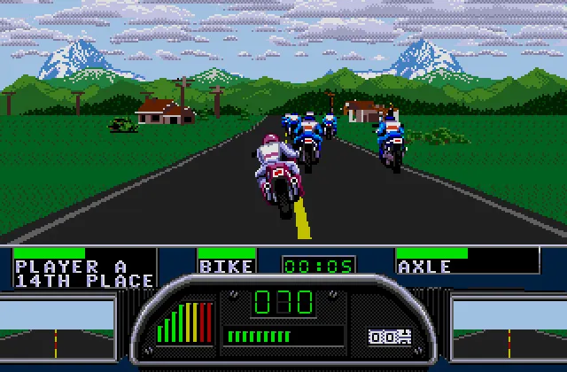 Играть онлайн в Road Rash 2 Сега