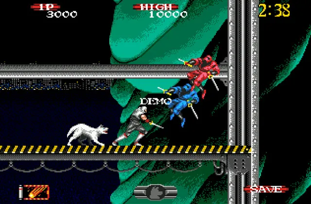 Играть онлайн в Shadow Dancer: The Secret of Shinobi Сега