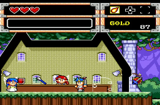 Игра Wonder Boy in Monster World Сега