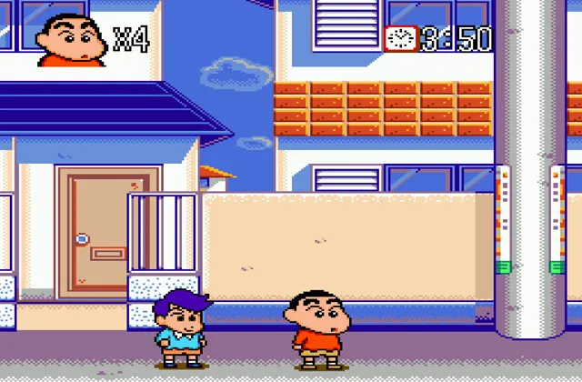 Игра Crayon Shin-chan: Arashi o Yobu Enji Сега