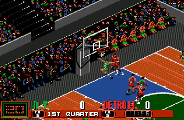Играть онлайн в David Robinson’s Supreme Court Сега