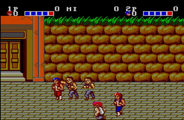 Игра Double Dragon Сега