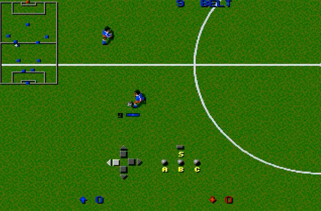 Игра Dino Dini’s Soccer Сега