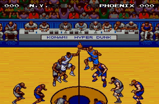 Играть онлайн в Double Dribble: The Playoff Edition Сега