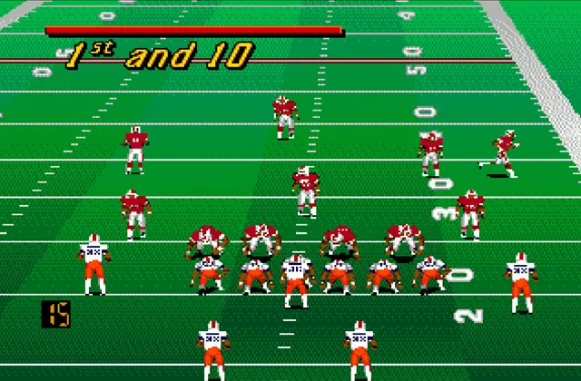 Играть онлайн в College Football USA ’96 Сега