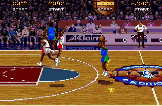 Игра NBA Jam: Tournament Edition Сега