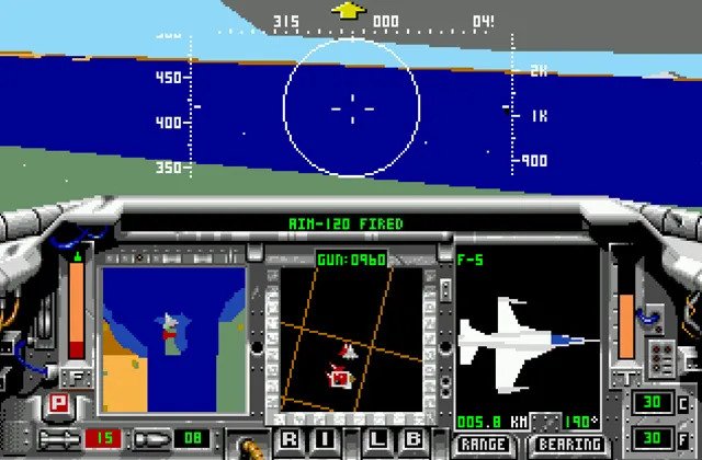 Игра F-15 Strike Eagle II Сега