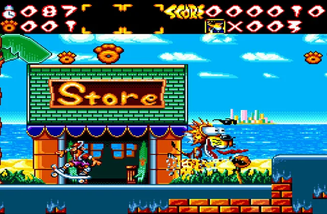 Игра Chester Cheetah: Wild Wild Quest Сега