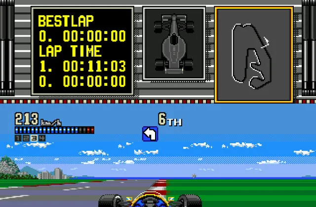 Игра Ferrari Grand Prix Challenge Сега