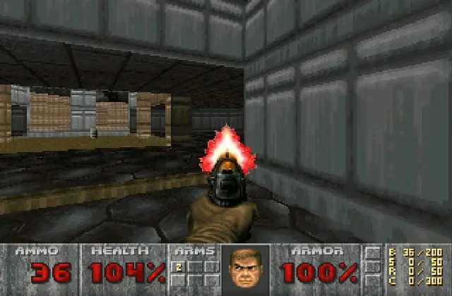 Игра DOOM 32X Resurrection Сега