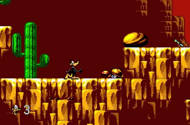 Игра Daffy Duck in Hollywood Сега