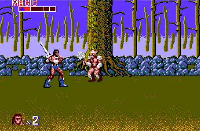 Играть онлайн в Golden Axe Сега