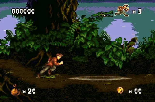 Играть онлайн в Pitfall: The Mayan Adventure Сега