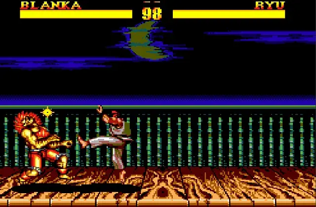 Игра Street Fighter 2 Сега