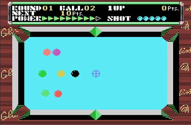 Игра Champion Billiards (SG-1000) Сега