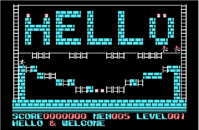 Играть онлайн в Championship Lode Runner (SG-1000) Сега