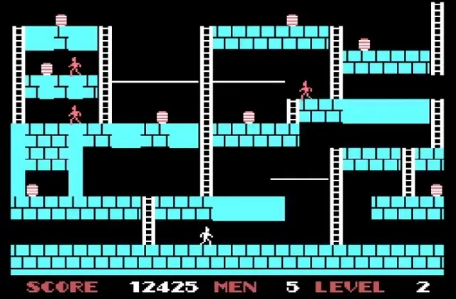 Играть онлайн в Lode Runner (SG-1000) Сега